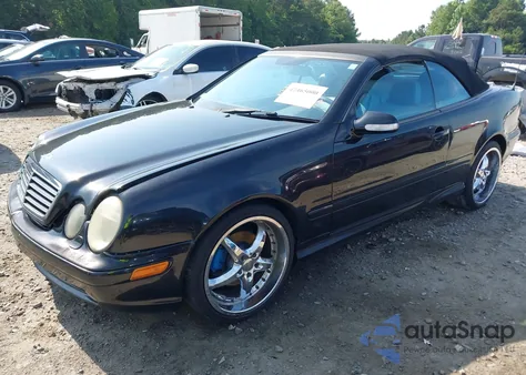 2001 Mercedes-Benz Clk 430 from USA, damaged, VIN WDBLK70G71T081235